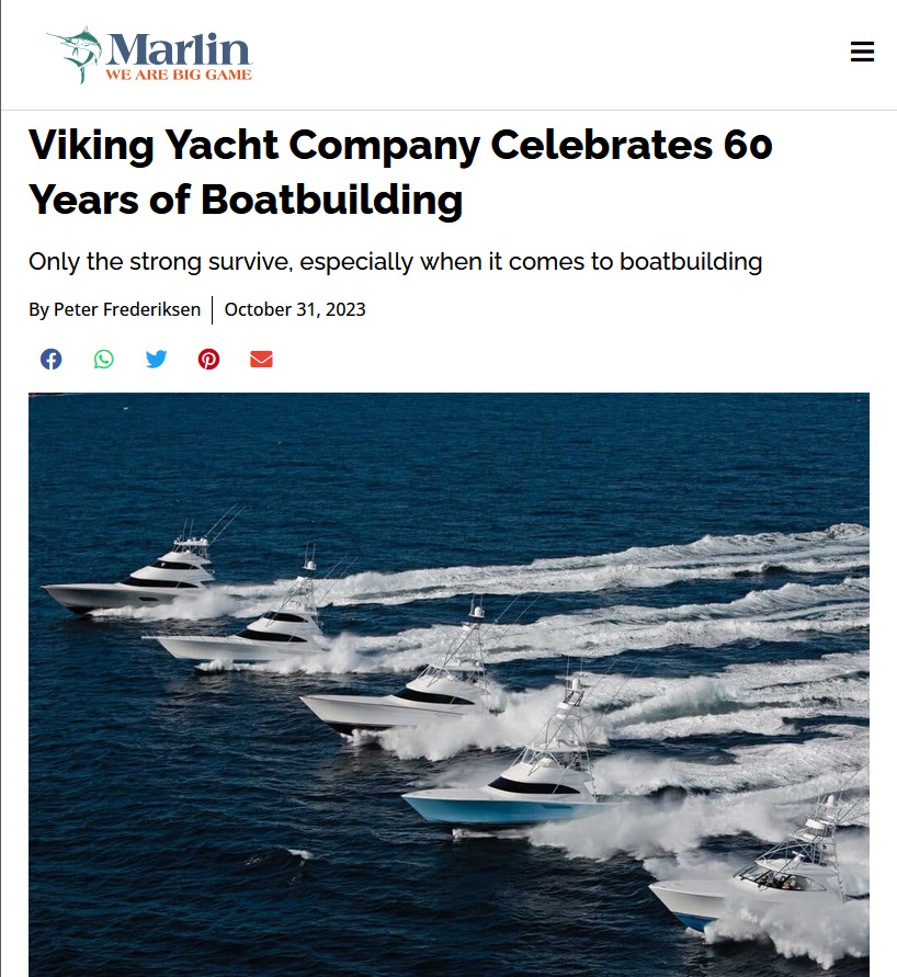 viking yachts website