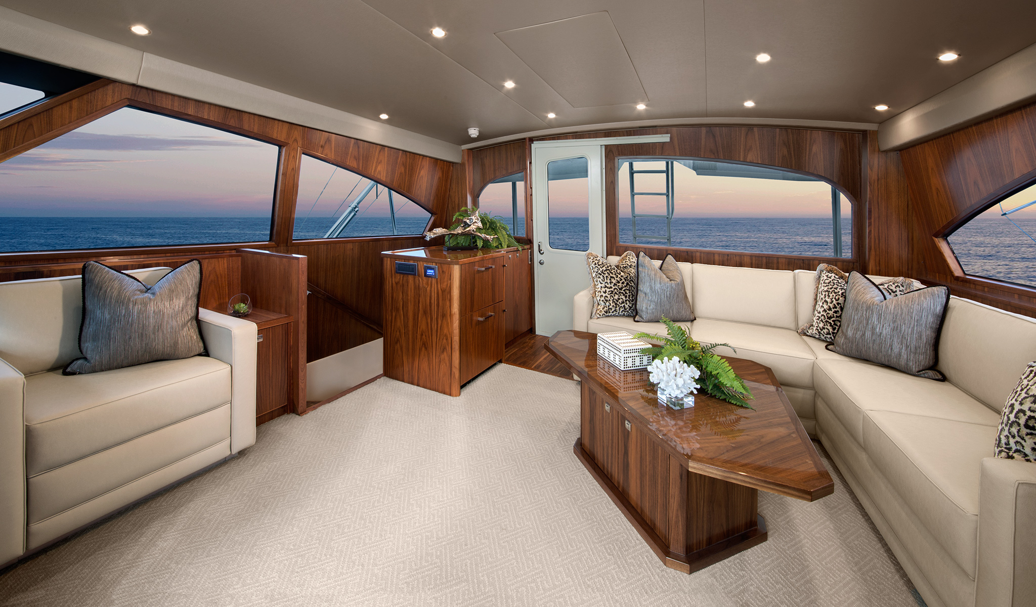 viking yachts interior